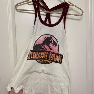 Jurassic park tank top